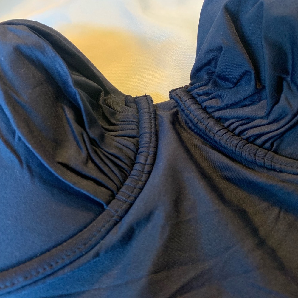 J crew Navy blue swim top